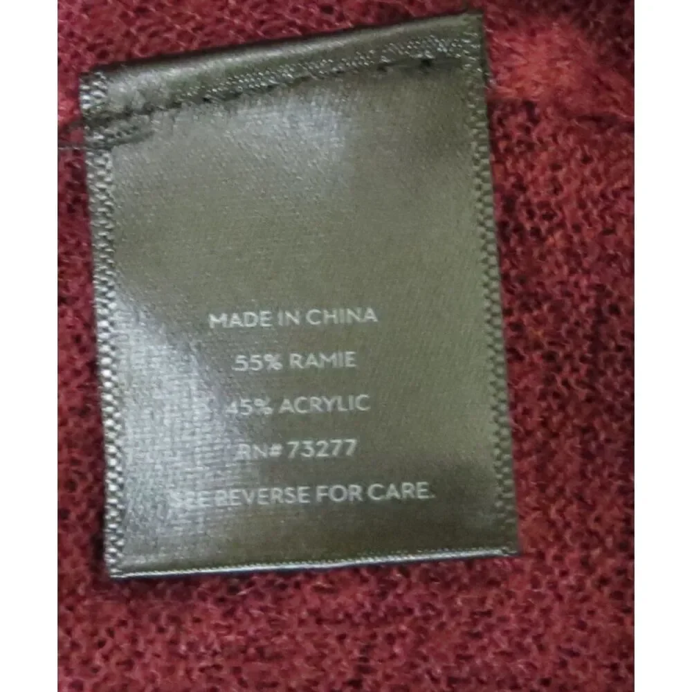 Simply Vera Vera Wang Lightweight Open Front Long Cardigan M EUC - Picture 10 of 10